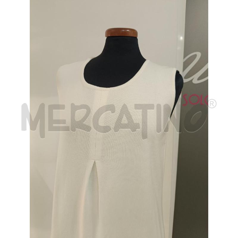 VESTITO DONNA FALCONERI PANNA SMANICATO | Mercatino dell'Usato Roma gregorio vii 2