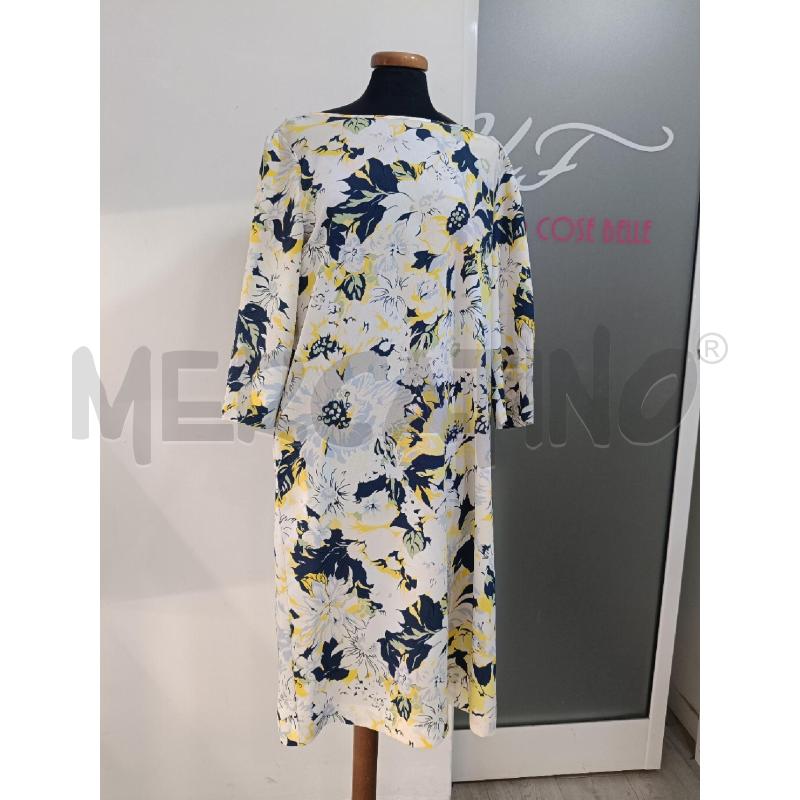 VESTITO DONNA INTREND GIALLO FIORI | Mercatino dell'Usato Roma gregorio vii 1