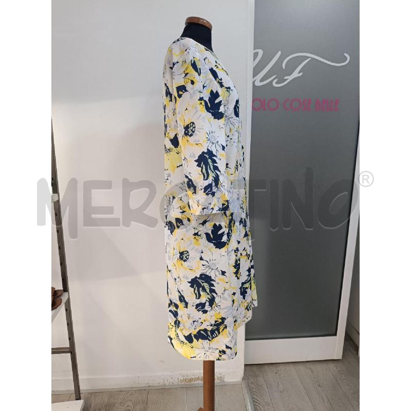 VESTITO DONNA INTREND GIALLO FIORI | Mercatino dell'Usato Roma gregorio vii 3