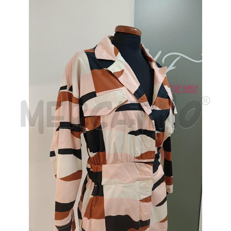 VESTITO DONNA INTREND ROSA ZEBRATO | Mercatino dell'Usato Roma gregorio vii 2