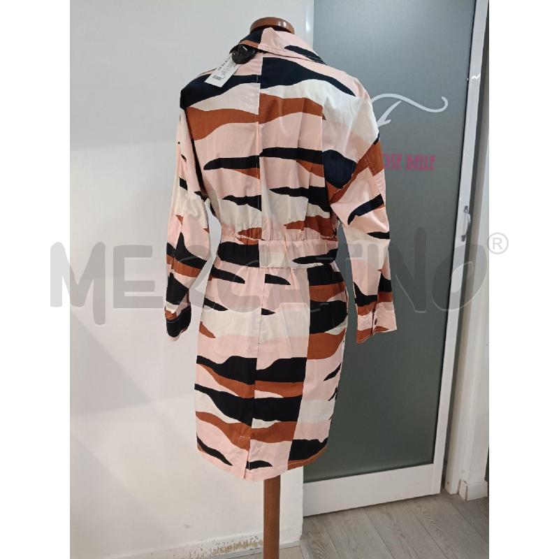 VESTITO DONNA INTREND ROSA ZEBRATO | Mercatino dell'Usato Roma gregorio vii 4