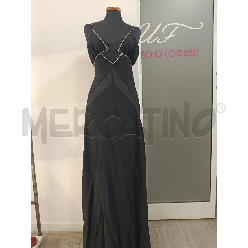 VESTITO DONNA JOHN RICHMOND NERO LUNGO CATENE ARGENT | Mercatino dell'Usato Roma gregorio vii 1