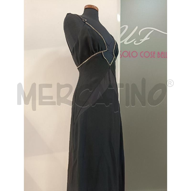 VESTITO DONNA JOHN RICHMOND NERO LUNGO CATENE ARGENT | Mercatino dell'Usato Roma gregorio vii 2