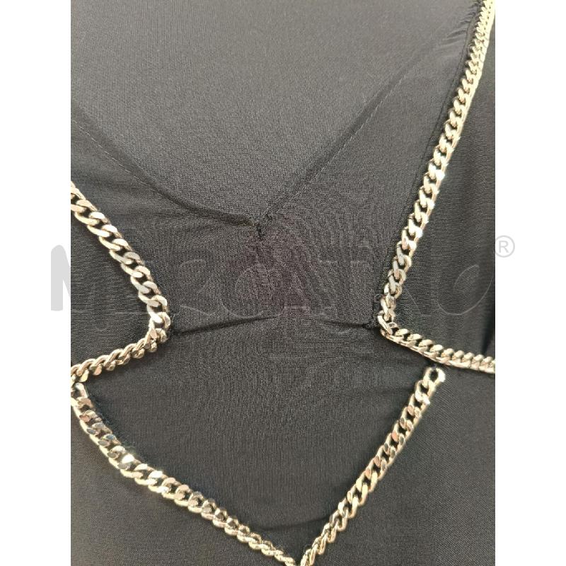 VESTITO DONNA JOHN RICHMOND NERO LUNGO CATENE ARGENT | Mercatino dell'Usato Roma gregorio vii 4