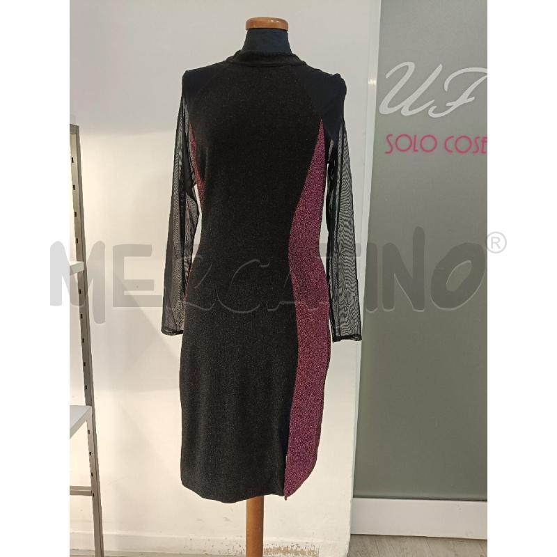 VESTITO DONNA MARC ELLIS NERO E ORO LUREX | Mercatino dell'Usato Roma gregorio vii 1