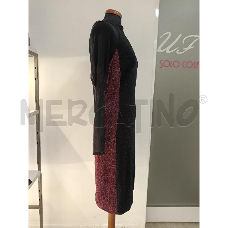 VESTITO DONNA MARC ELLIS NERO E ORO LUREX | Mercatino dell'Usato Roma gregorio vii 3