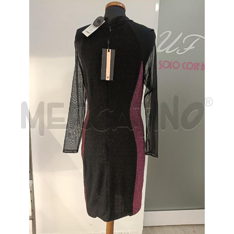 VESTITO DONNA MARC ELLIS NERO E ORO LUREX | Mercatino dell'Usato Roma gregorio vii 4