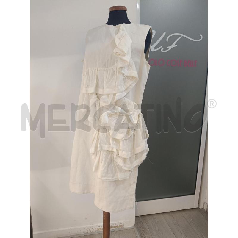 VESTITO DONNA MARNI BEIGE BALZE MISTO LINO | Mercatino dell'Usato Roma gregorio vii 1