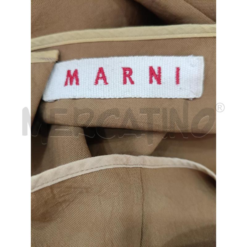 VESTITO DONNA MARNI MARRONE CHIARO | Mercatino dell'Usato Roma gregorio vii 4
