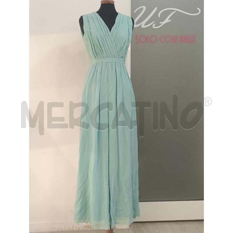 VESTITO DONNA MAX MARA LUNGO AZZURRO | Mercatino dell'Usato Roma gregorio vii 1