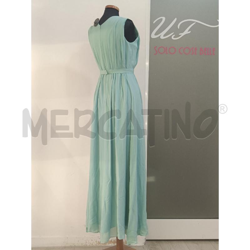 VESTITO DONNA MAX MARA LUNGO AZZURRO | Mercatino dell'Usato Roma gregorio vii 3