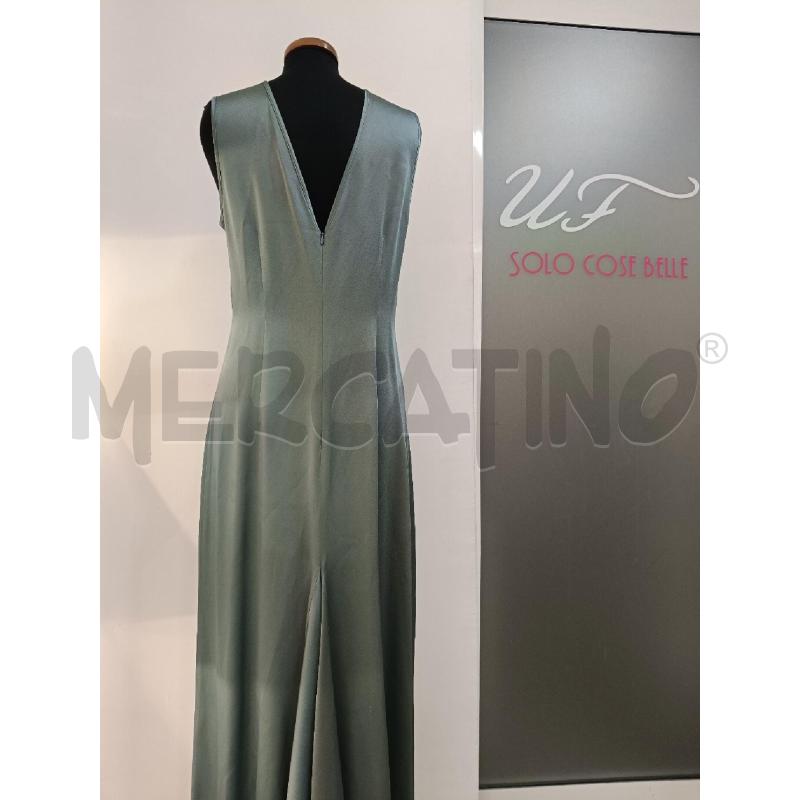 VESTITO DONNA MAX MARA PETROLIO METALIZZATO | Mercatino dell'Usato Roma gregorio vii 3