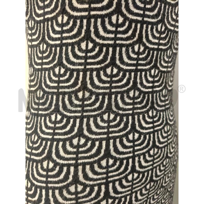 VESTITO DONNA MISSONI FANTASIA NERO BIANCO  | Mercatino dell'Usato Roma gregorio vii 4