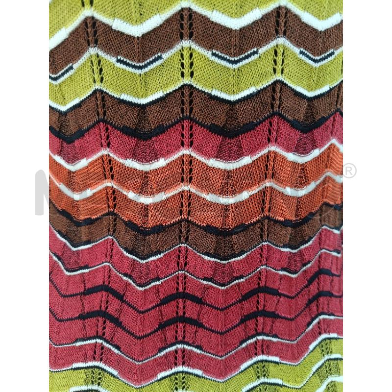 VESTITO DONNA MISSONI RIGHE ROSSE VERDI NERE BIANCHE | Mercatino dell'Usato Roma gregorio vii 5