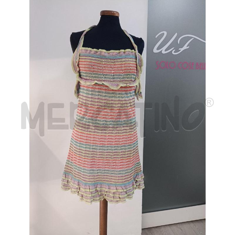 VESTITO DONNA MISSONI TIGHE VERDI ROSSE LILLA | Mercatino dell'Usato Roma gregorio vii 1