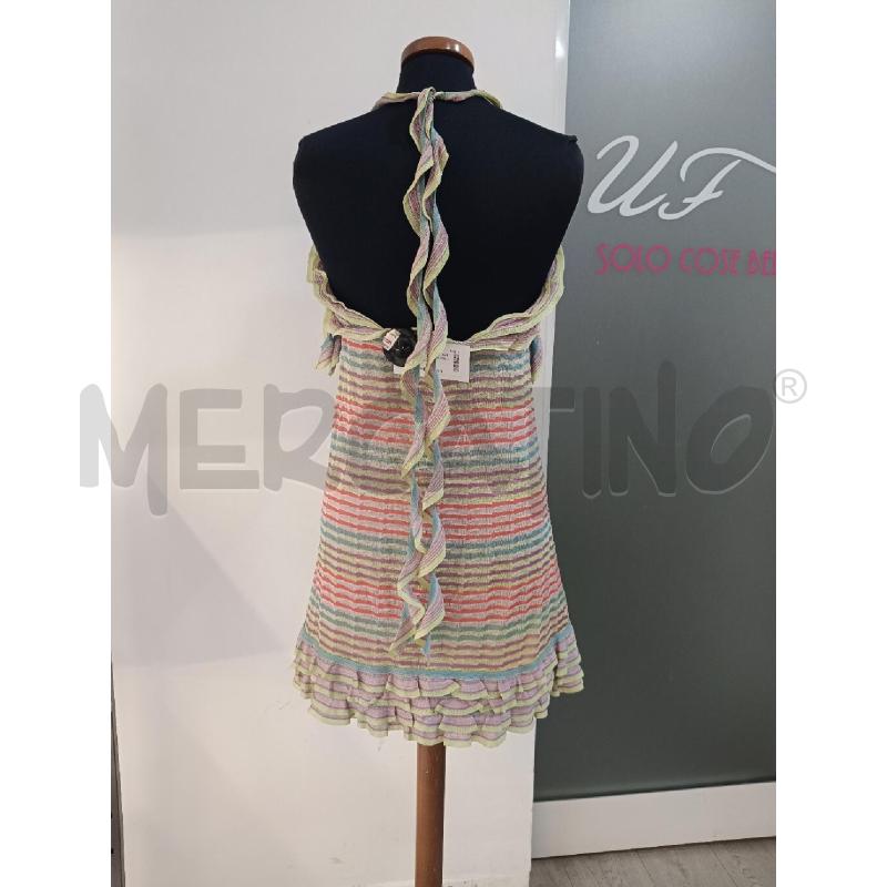 VESTITO DONNA MISSONI TIGHE VERDI ROSSE LILLA | Mercatino dell'Usato Roma gregorio vii 3