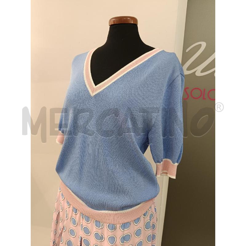 VESTITO DONNA MOSCHINO ROSA CELELSTE | Mercatino dell'Usato Roma gregorio vii 2