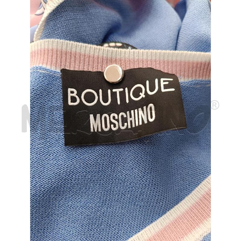 VESTITO DONNA MOSCHINO ROSA CELELSTE | Mercatino dell'Usato Roma gregorio vii 5