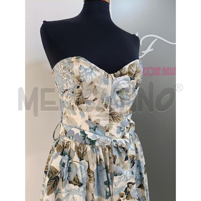 VESTITO DONNA PAROSH PANNA FIORI AZZURRI | Mercatino dell'Usato Roma gregorio vii 2