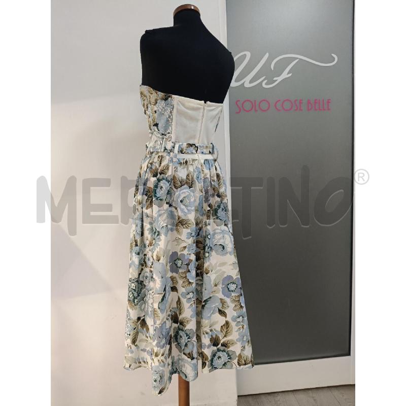 VESTITO DONNA PAROSH PANNA FIORI AZZURRI | Mercatino dell'Usato Roma gregorio vii 3
