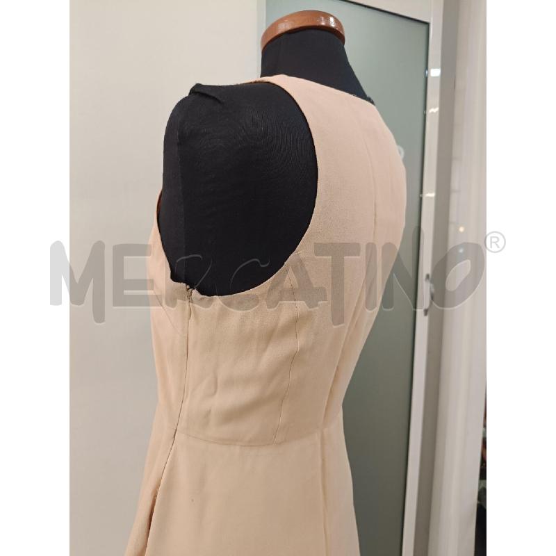 VESTITO DONNA PATRIZIA PEPE BEIGE SCOLLA V | Mercatino dell'Usato Roma gregorio vii 4