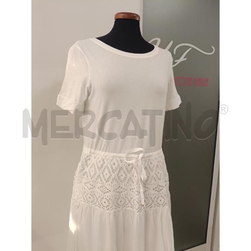 VESTITO DONNA PENYNBLACK BIANCO  | Mercatino dell'Usato Roma gregorio vii 2