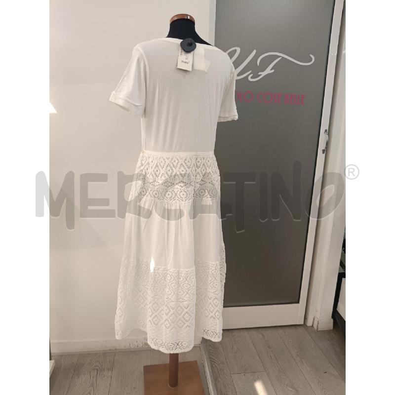 VESTITO DONNA PENYNBLACK BIANCO  | Mercatino dell'Usato Roma gregorio vii 4