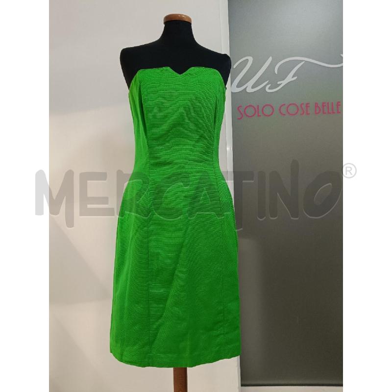 VESTITO DONNA PIANOFORTE VERDE  | Mercatino dell'Usato Roma gregorio vii 1