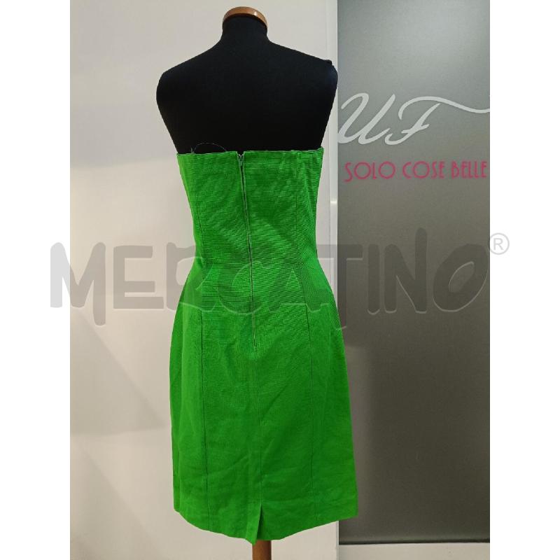 VESTITO DONNA PIANOFORTE VERDE  | Mercatino dell'Usato Roma gregorio vii 3