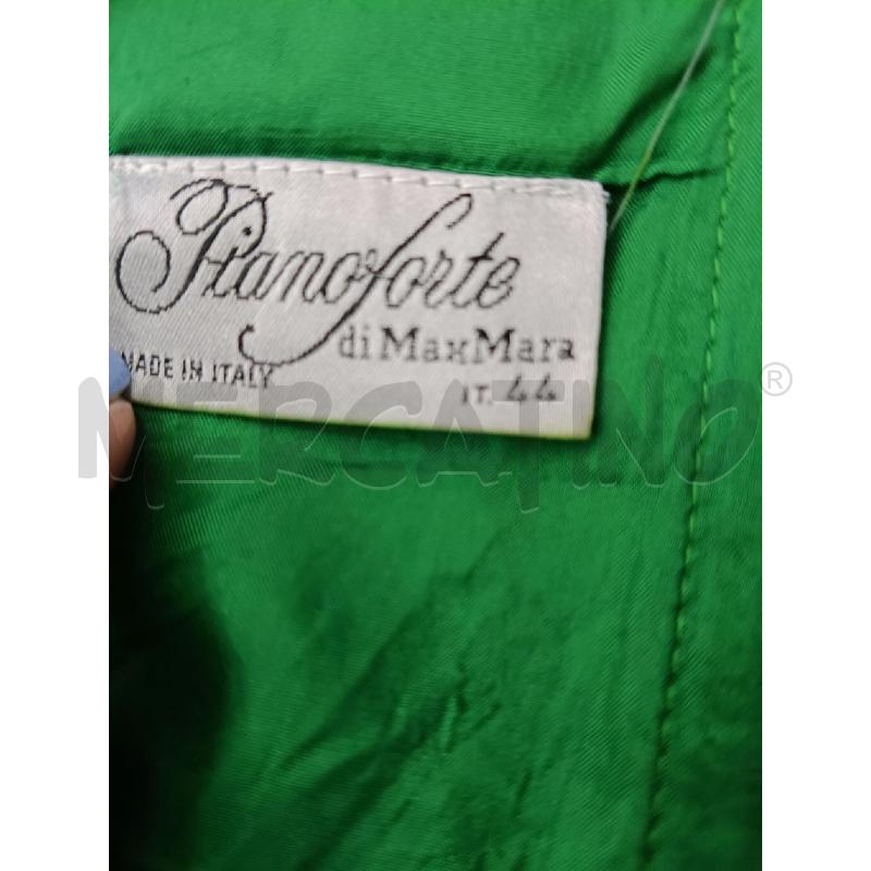 VESTITO DONNA PIANOFORTE VERDE  | Mercatino dell'Usato Roma gregorio vii 4