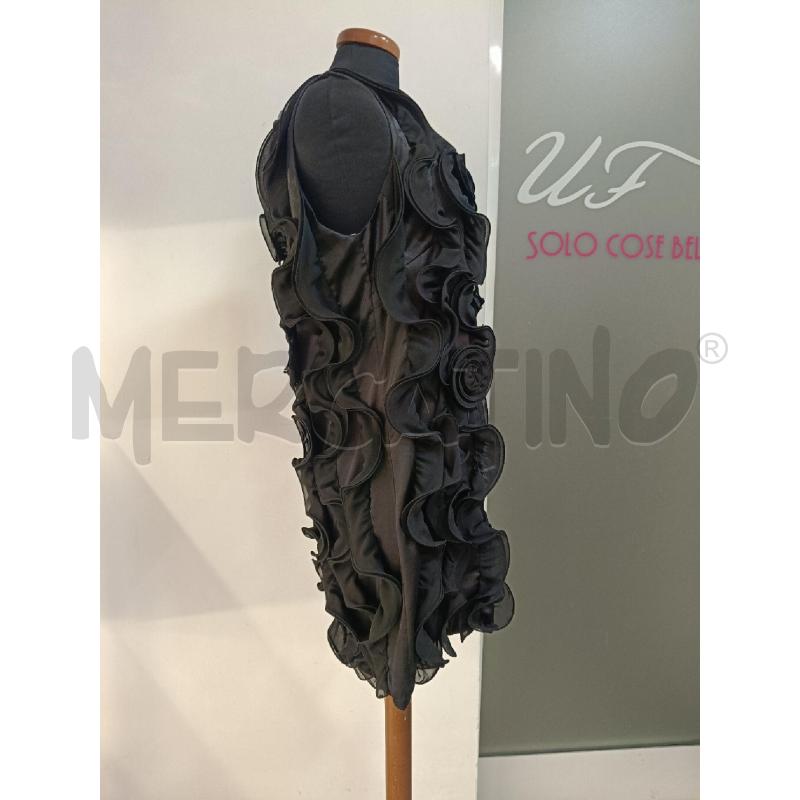 VESTITO DONNA PIGNATELLI NERO ROUGE | Mercatino dell'Usato Roma gregorio vii 3