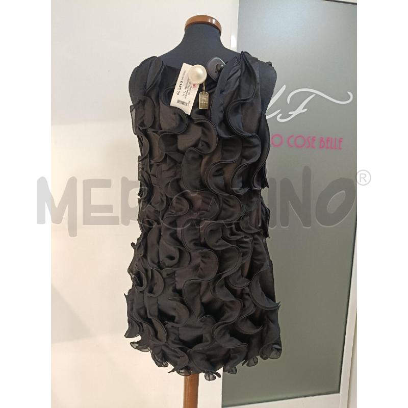 VESTITO DONNA PIGNATELLI NERO ROUGE | Mercatino dell'Usato Roma gregorio vii 4