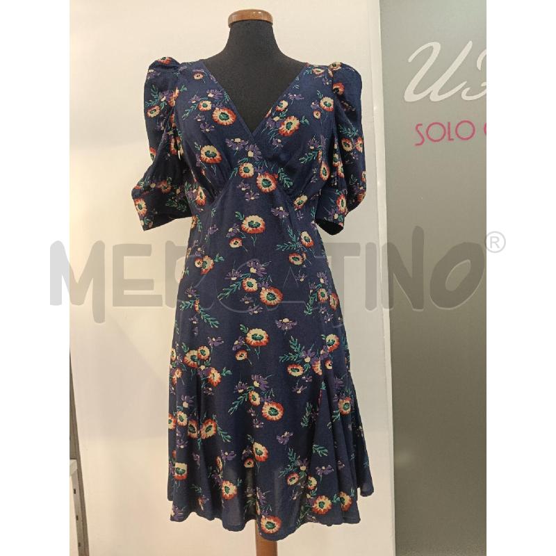 VESTITO DONNA POLO RALPH LAUREN BLU FIORI | Mercatino dell'Usato Roma gregorio vii 1