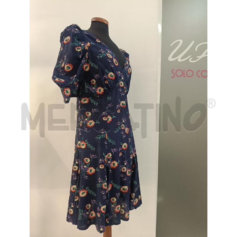 VESTITO DONNA POLO RALPH LAUREN BLU FIORI | Mercatino dell'Usato Roma gregorio vii 2