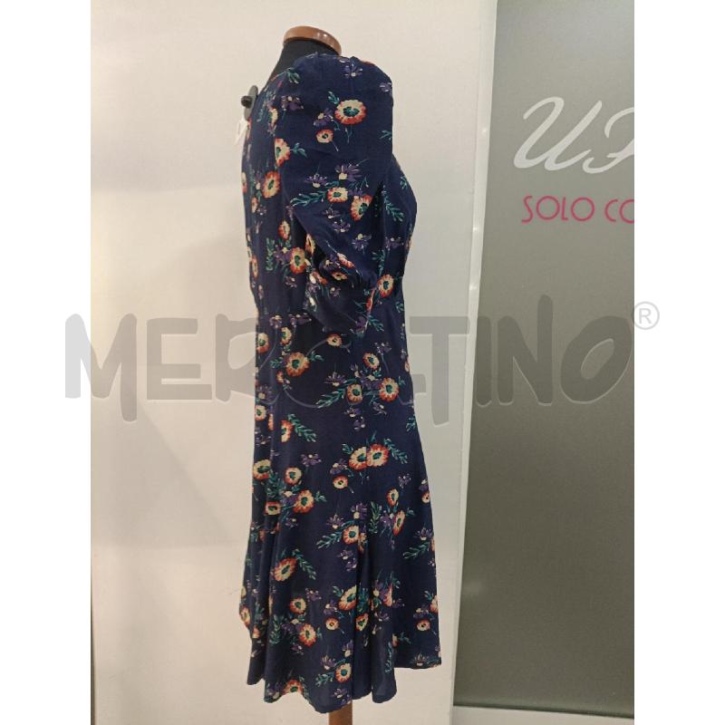 VESTITO DONNA POLO RALPH LAUREN BLU FIORI | Mercatino dell'Usato Roma gregorio vii 3