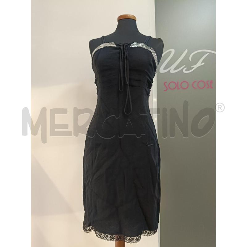VESTITO DONNA RICHMOND NERO STRASS E PIZZO | Mercatino dell'Usato Roma gregorio vii 1