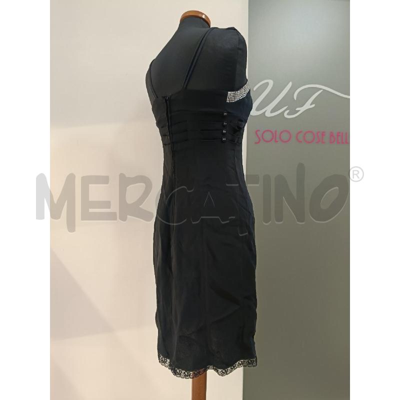 VESTITO DONNA RICHMOND NERO STRASS E PIZZO | Mercatino dell'Usato Roma gregorio vii 3