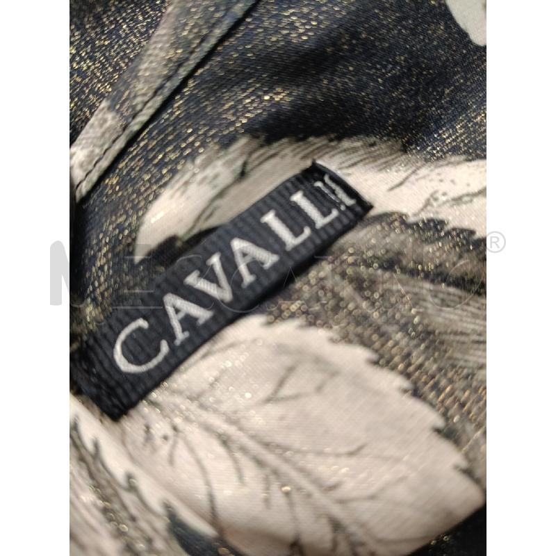 VESTITO DONNA ROBERTO CAVALLI NERO ROSE DORATE GLITTER | Mercatino dell'Usato Roma gregorio vii 5