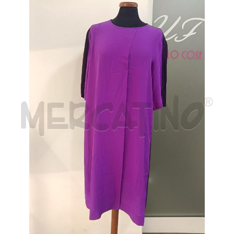 VESTITO DONNA STELLA MCCARTNEY VIOLA SETA | Mercatino dell'Usato Roma gregorio vii 1