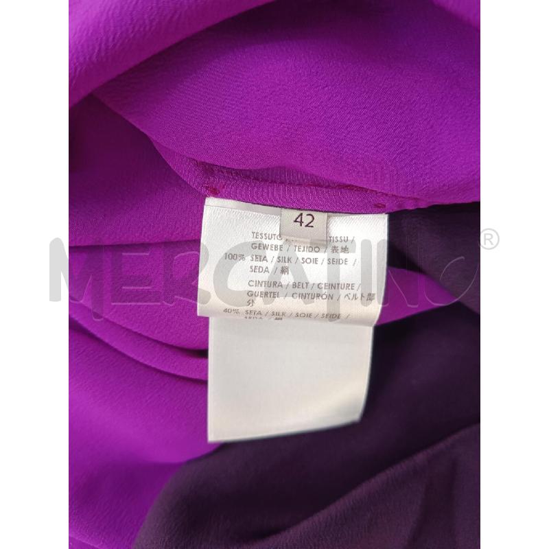 VESTITO DONNA STELLA MCCARTNEY VIOLA SETA | Mercatino dell'Usato Roma gregorio vii 4