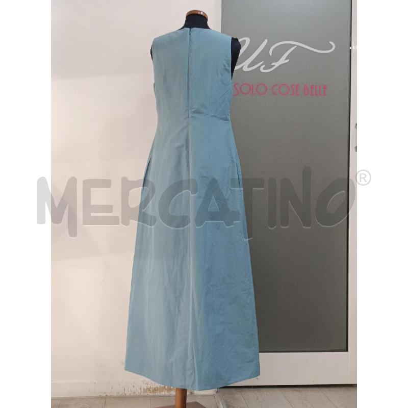 VESTITO DONNA S' MAX MARA CELESTE LUNGO | Mercatino dell'Usato Roma gregorio vii 3