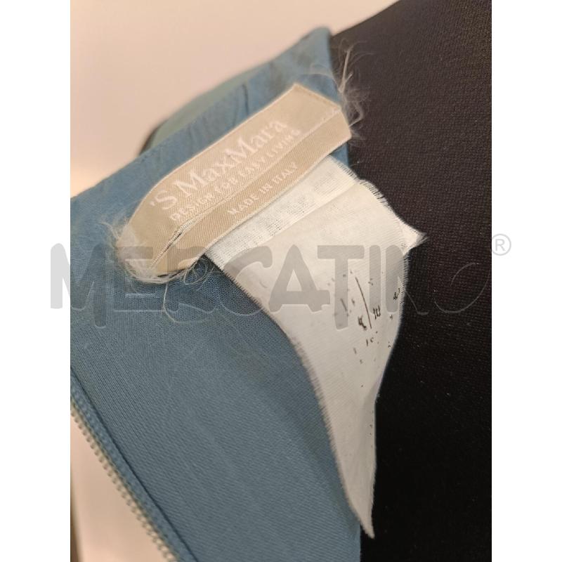VESTITO DONNA S' MAX MARA CELESTE LUNGO | Mercatino dell'Usato Roma gregorio vii 4