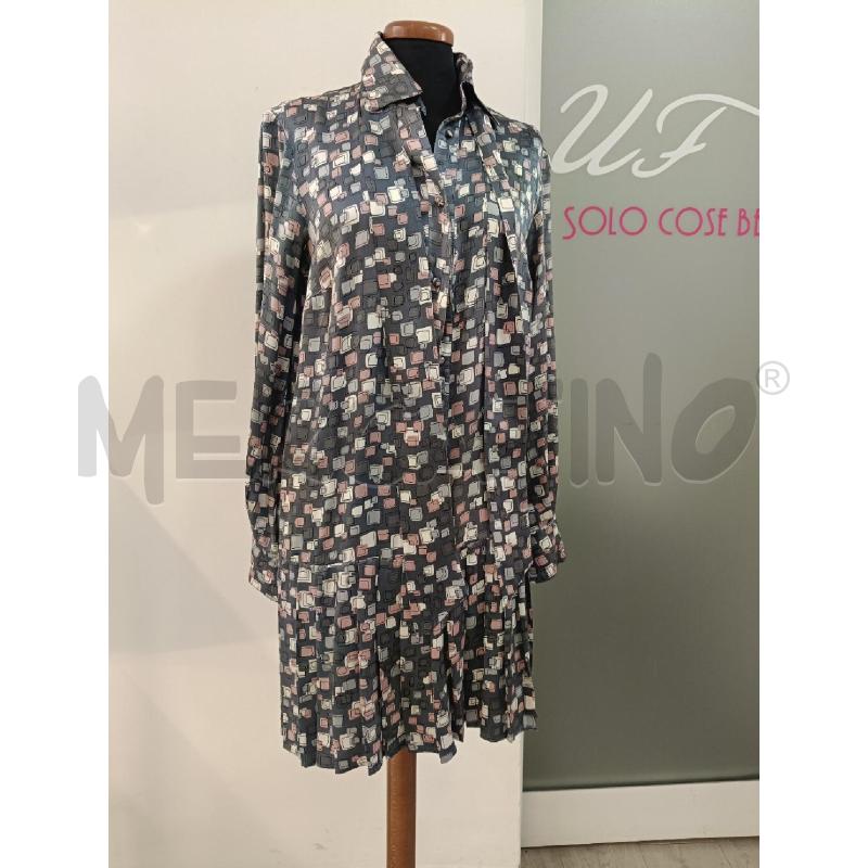 VESTITO DONNA TOY G GRIGIO QUADRETTI PANNA ROSS | Mercatino dell'Usato Roma gregorio vii 1