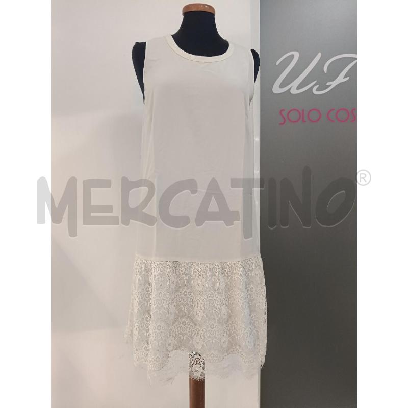 VESTITO DONNA TWINSET BEIGE PIZZO FINALE | Mercatino dell'Usato Roma gregorio vii 1