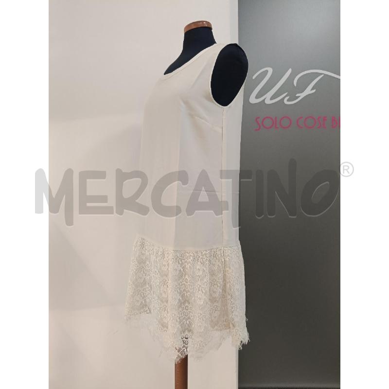 VESTITO DONNA TWINSET BEIGE PIZZO FINALE | Mercatino dell'Usato Roma gregorio vii 2