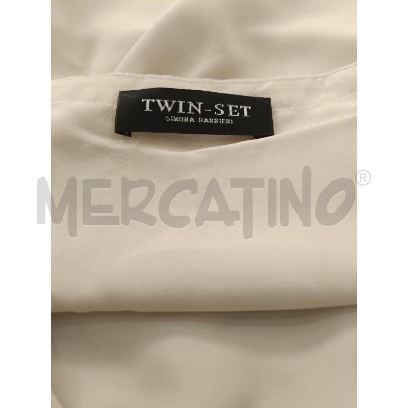 VESTITO DONNA TWINSET BEIGE PIZZO FINALE | Mercatino dell'Usato Roma gregorio vii 4