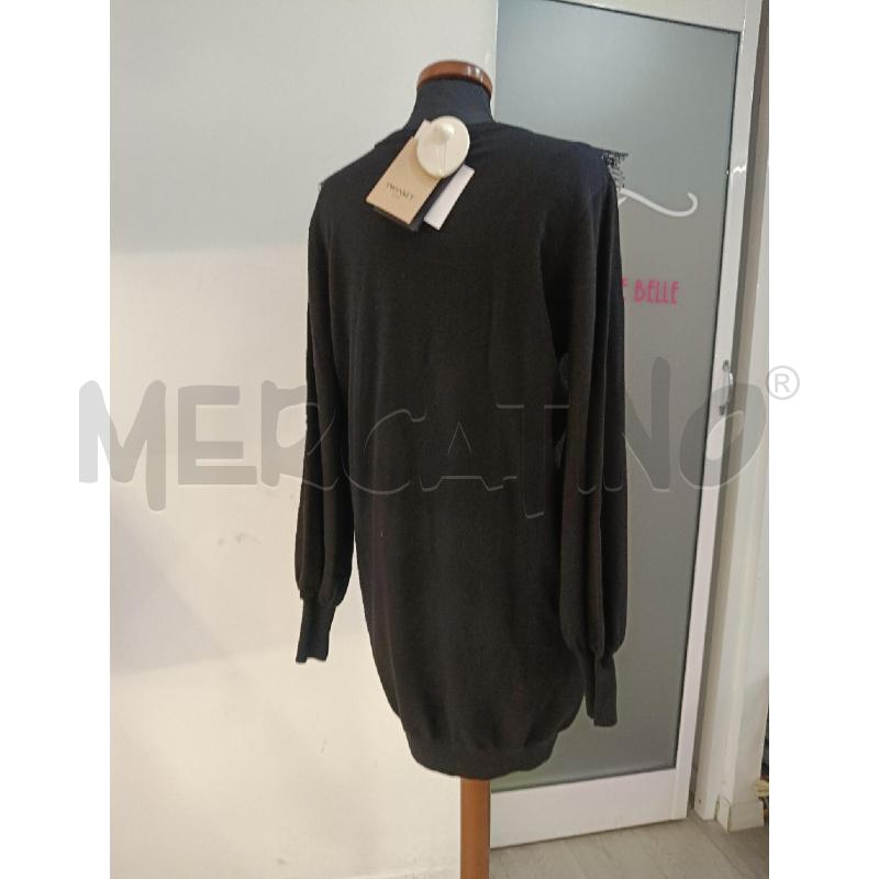 VESTITO DONNA TWINSET NERO RICAMI SUL COLLETTO | Mercatino dell'Usato Roma gregorio vii 4