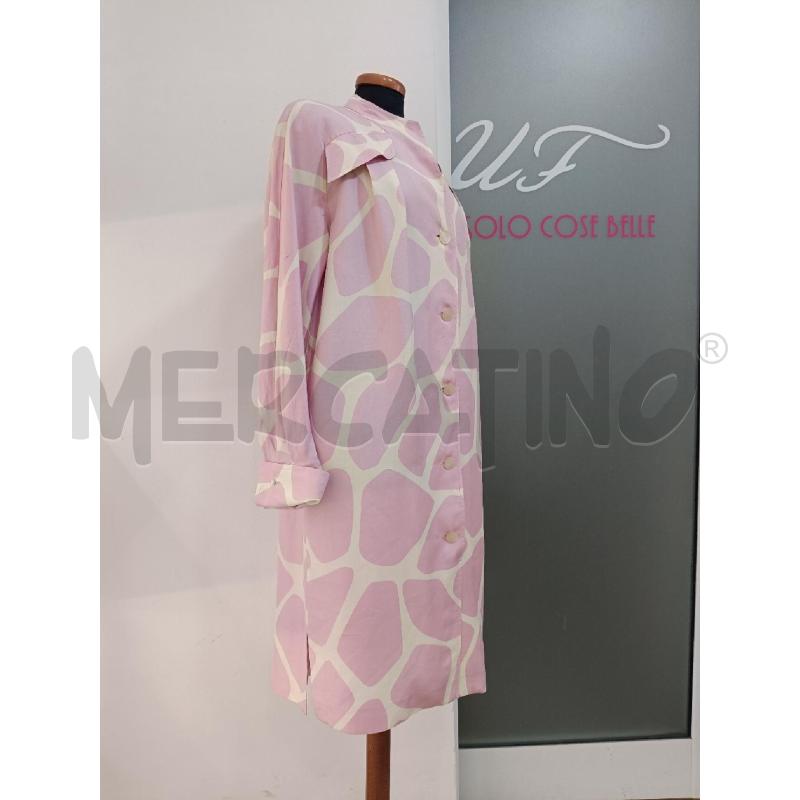 VESTITO DONNA VALENTINO ROSA BEIGE FANT SETA | Mercatino dell'Usato Roma gregorio vii 2