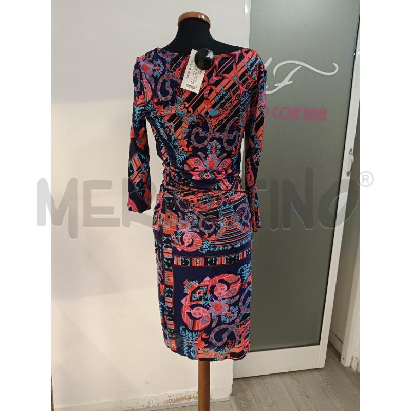 VESTITO DONNA VERSCAE COLLECTION BLU ROSSO | Mercatino dell'Usato Roma gregorio vii 4