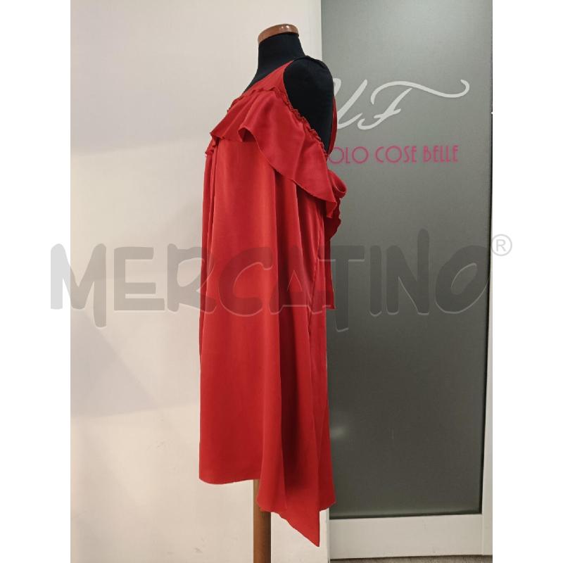 VESTITO DONNA  MIU MIU ROSSO IN SETA | Mercatino dell'Usato Roma gregorio vii 2